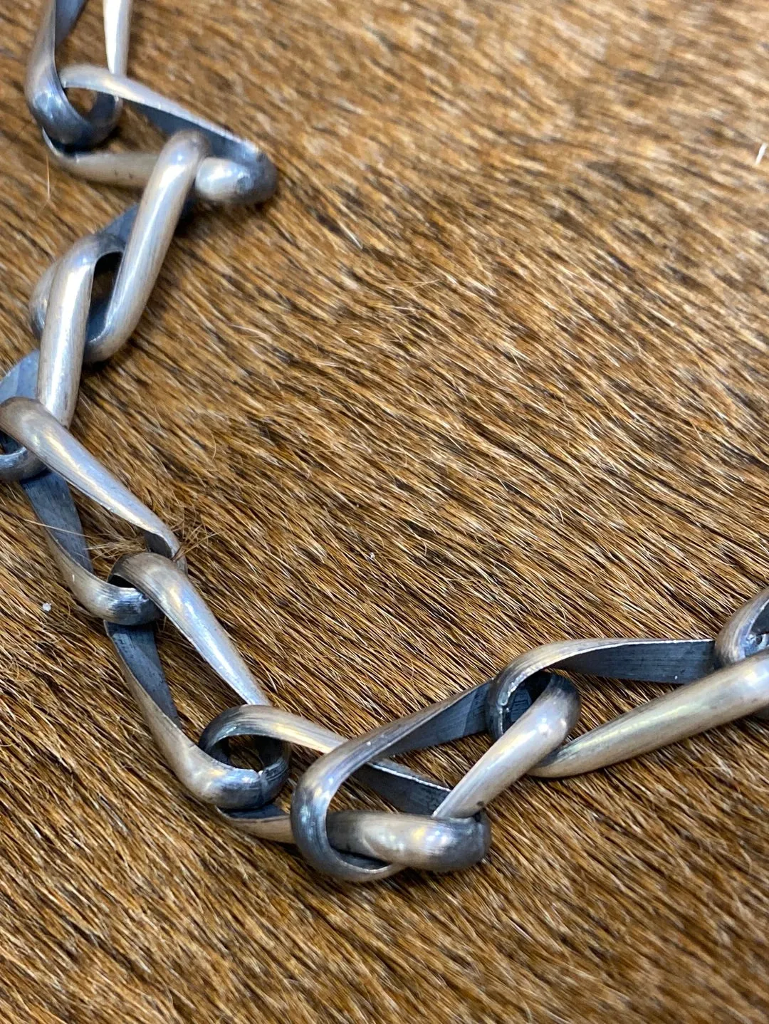 Fentinel Sterling 22mm Twisted Paperclip Chain - 24"