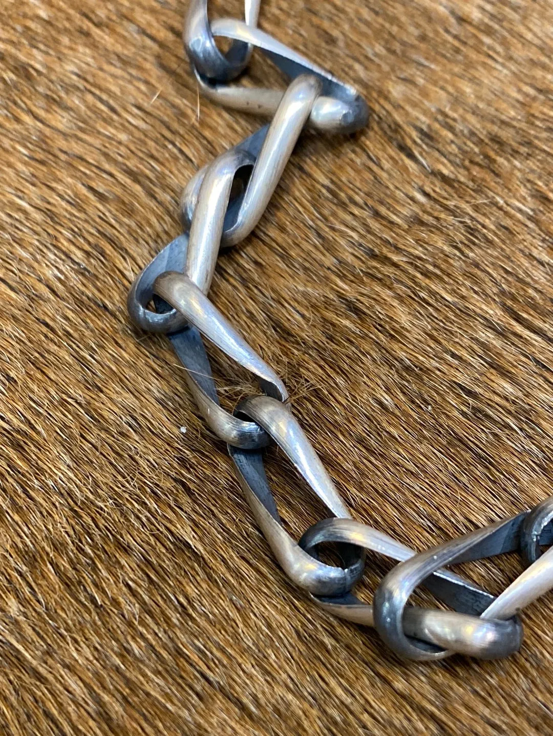 Fentinel Sterling 22mm Twisted Paperclip Chain - 24"