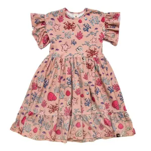 Fiji Short Sleeve Dress - 1 Left Size 8-10 years