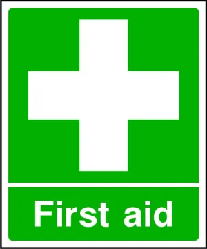 First Aid sign