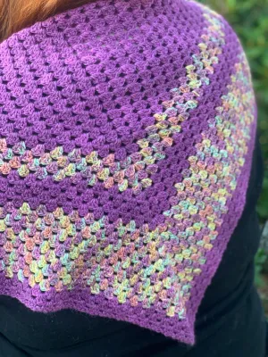 Firwood Flowers Shawlette PATTERN