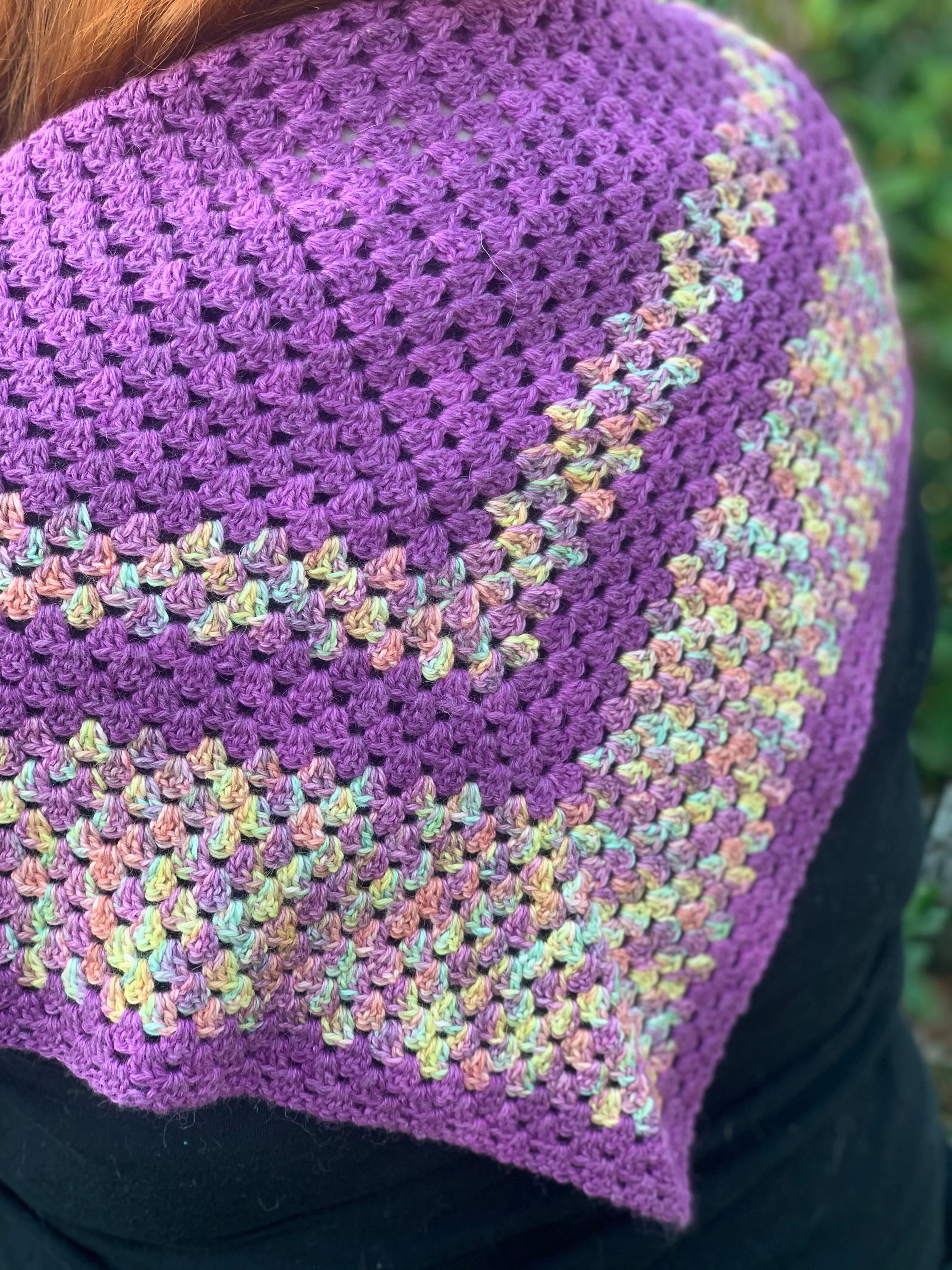 Firwood Flowers Shawlette PATTERN