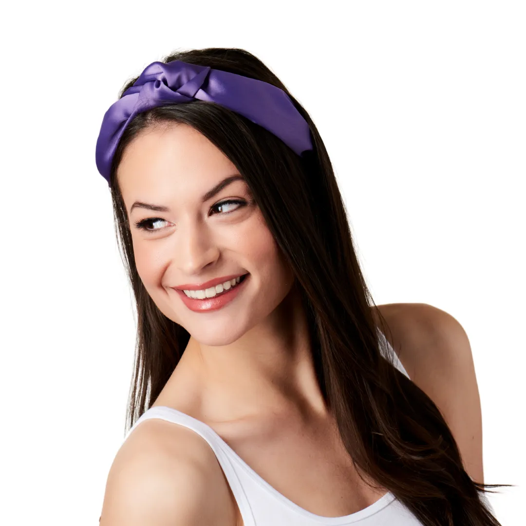 Floral Collection Orchid Knotted Headband