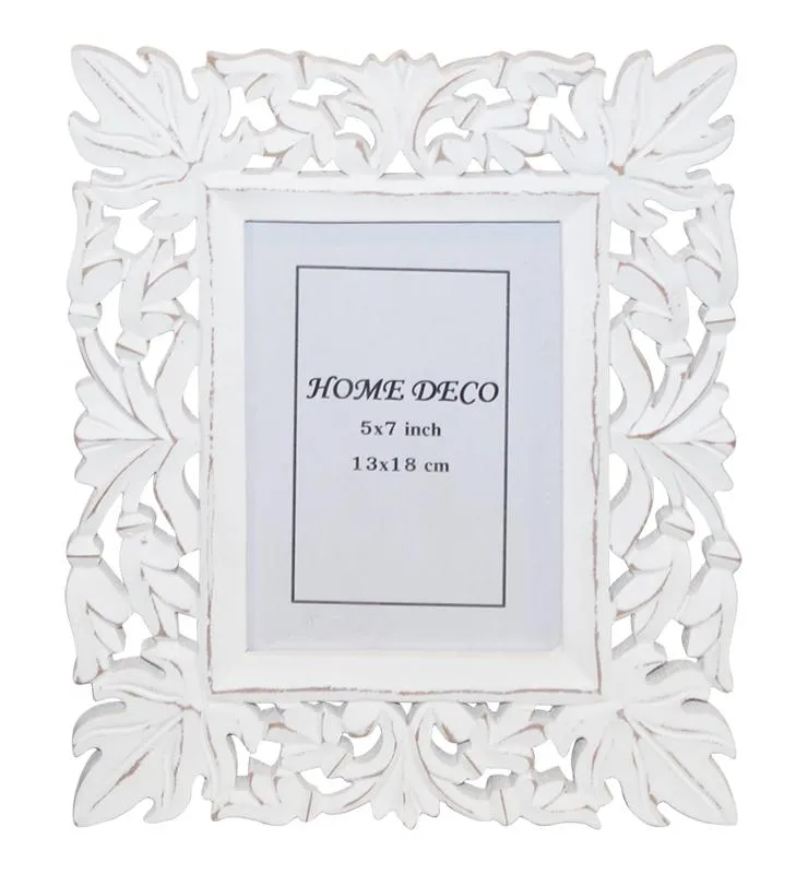 Floral Textured Picture Frame