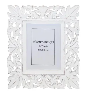 Floral Textured Picture Frame