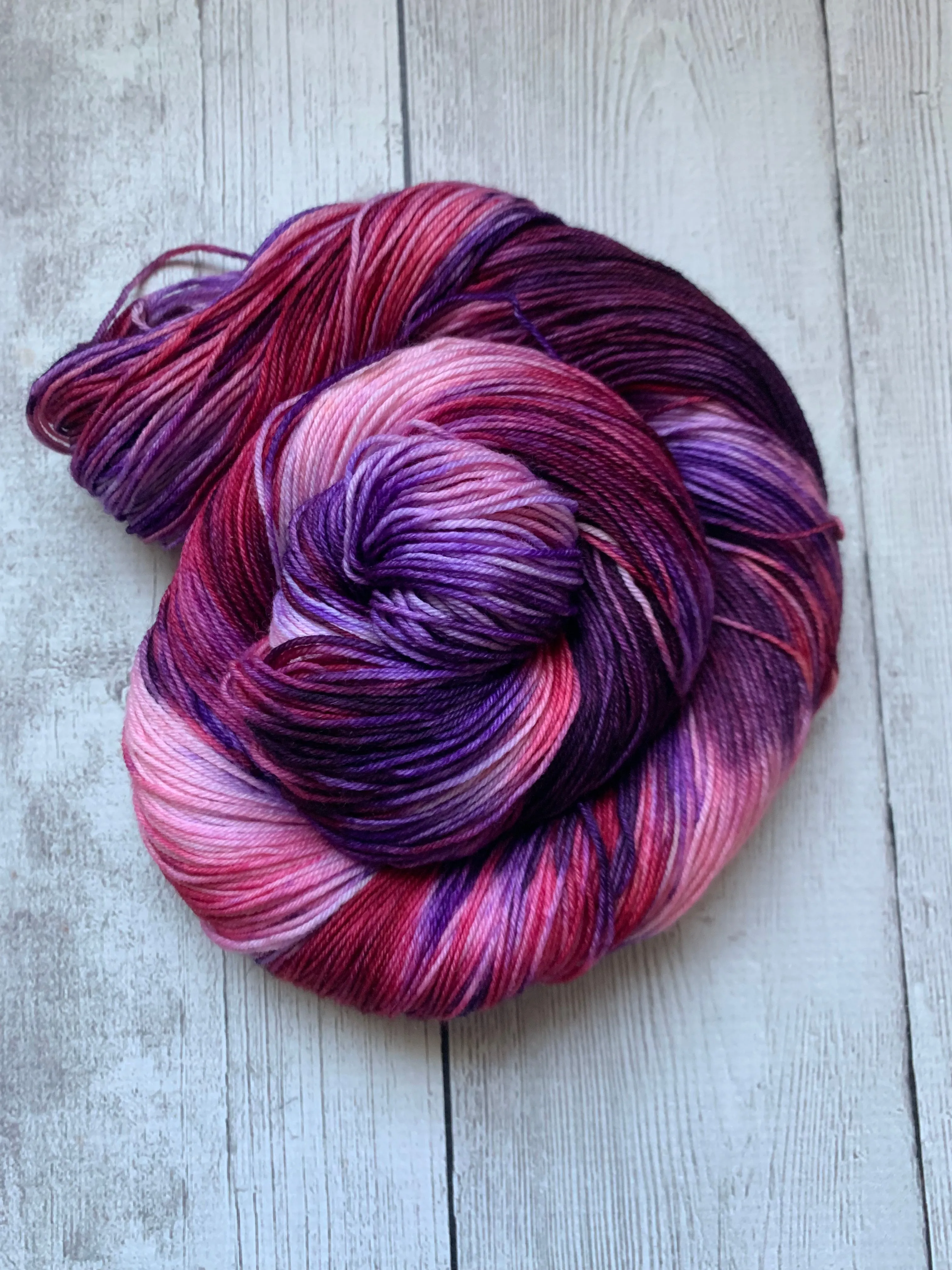 FLUORITE -  Handpainted  Multiple Yarn Weights  -  RTS