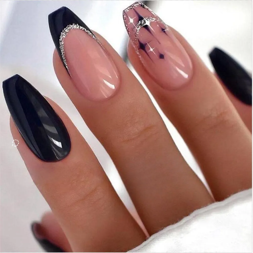 Fofosbeauty 6*24pcs Press on Nails, Artificial Acrylic Nails for Salon Quality in Seconds 08
