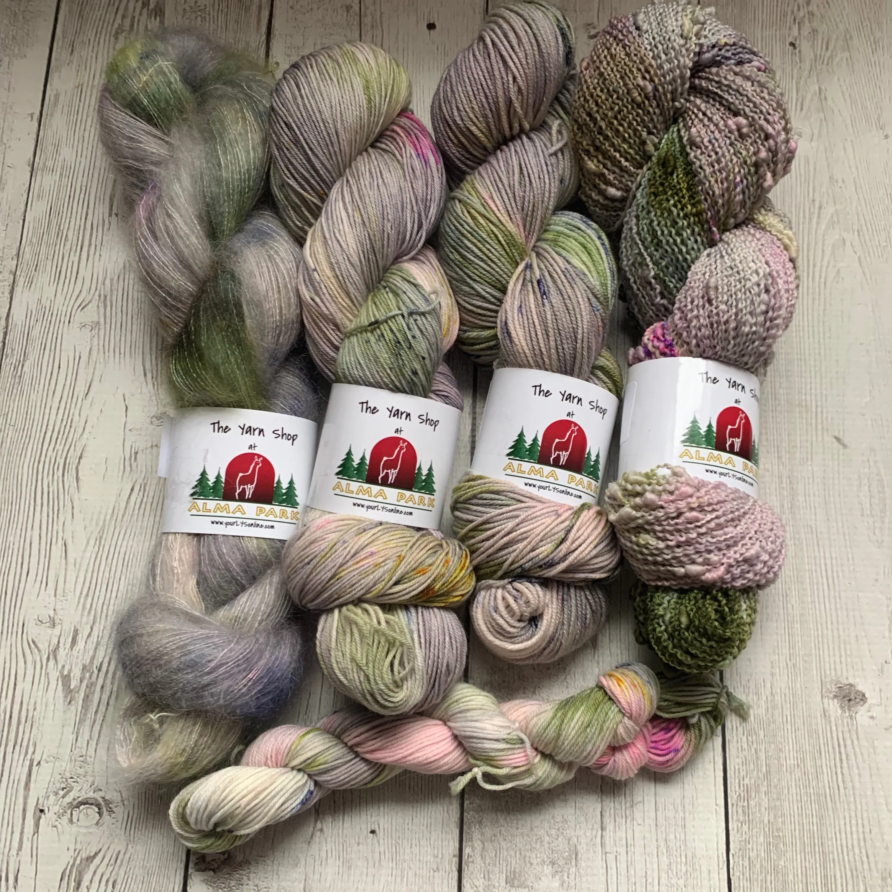 FOGGY MEADOWS™ HandPainted Speckled MULTIPLE BASES - RTS