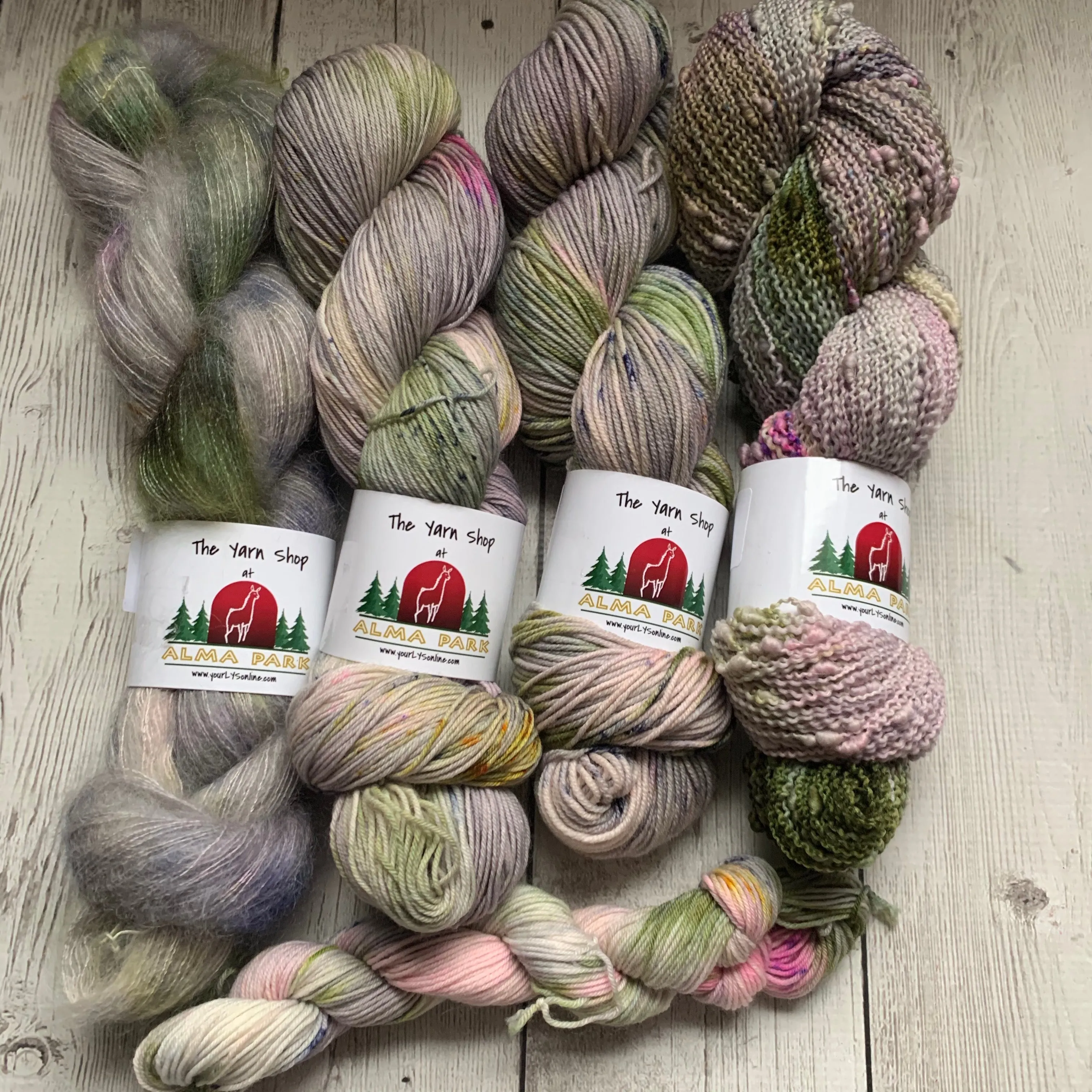FOGGY MEADOWS™ HandPainted Speckled MULTIPLE BASES - RTS