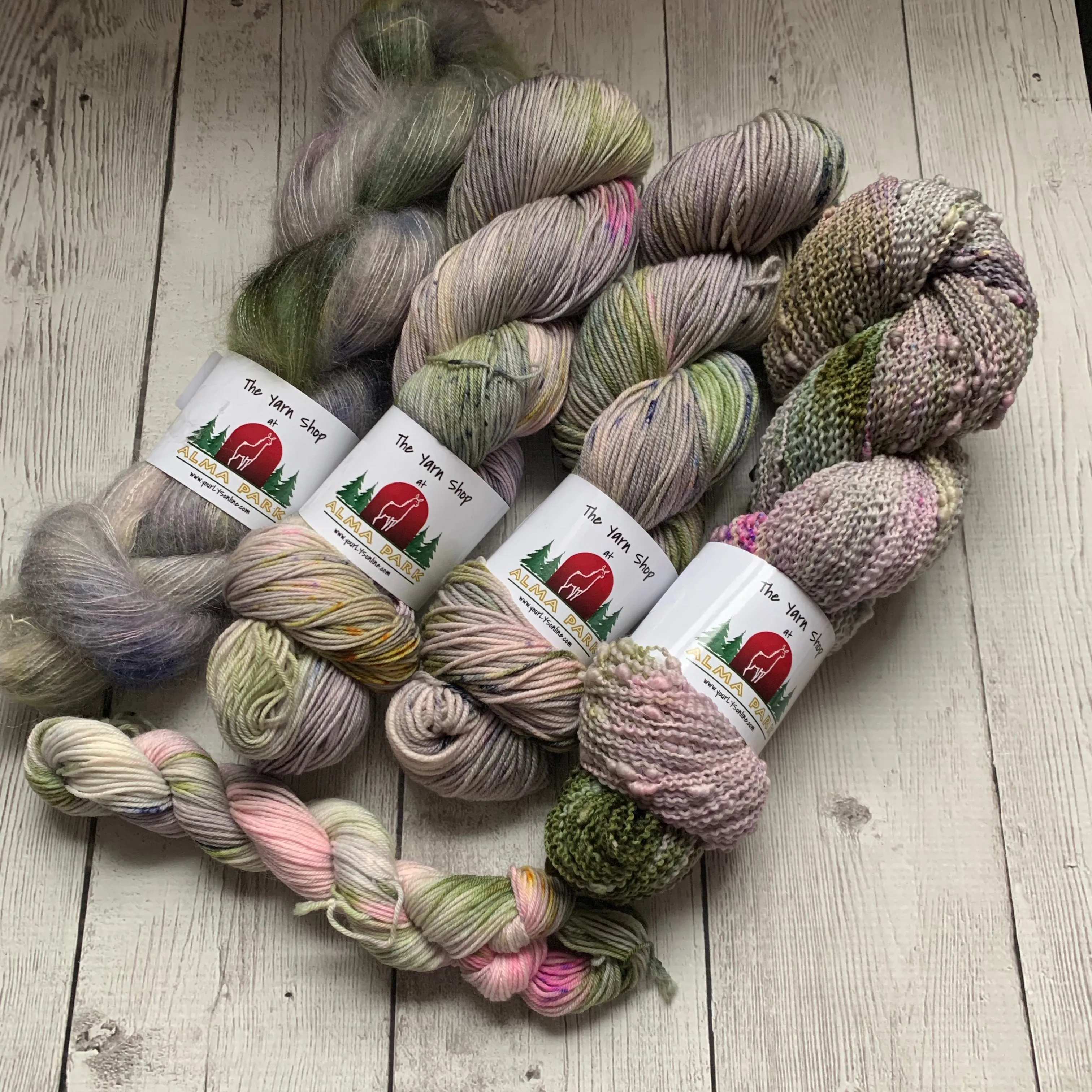 FOGGY MEADOWS™ HandPainted Speckled MULTIPLE BASES - RTS