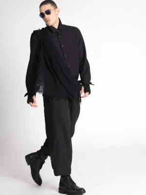 Forme D'Expression Utility Relaxed Wool Shirt