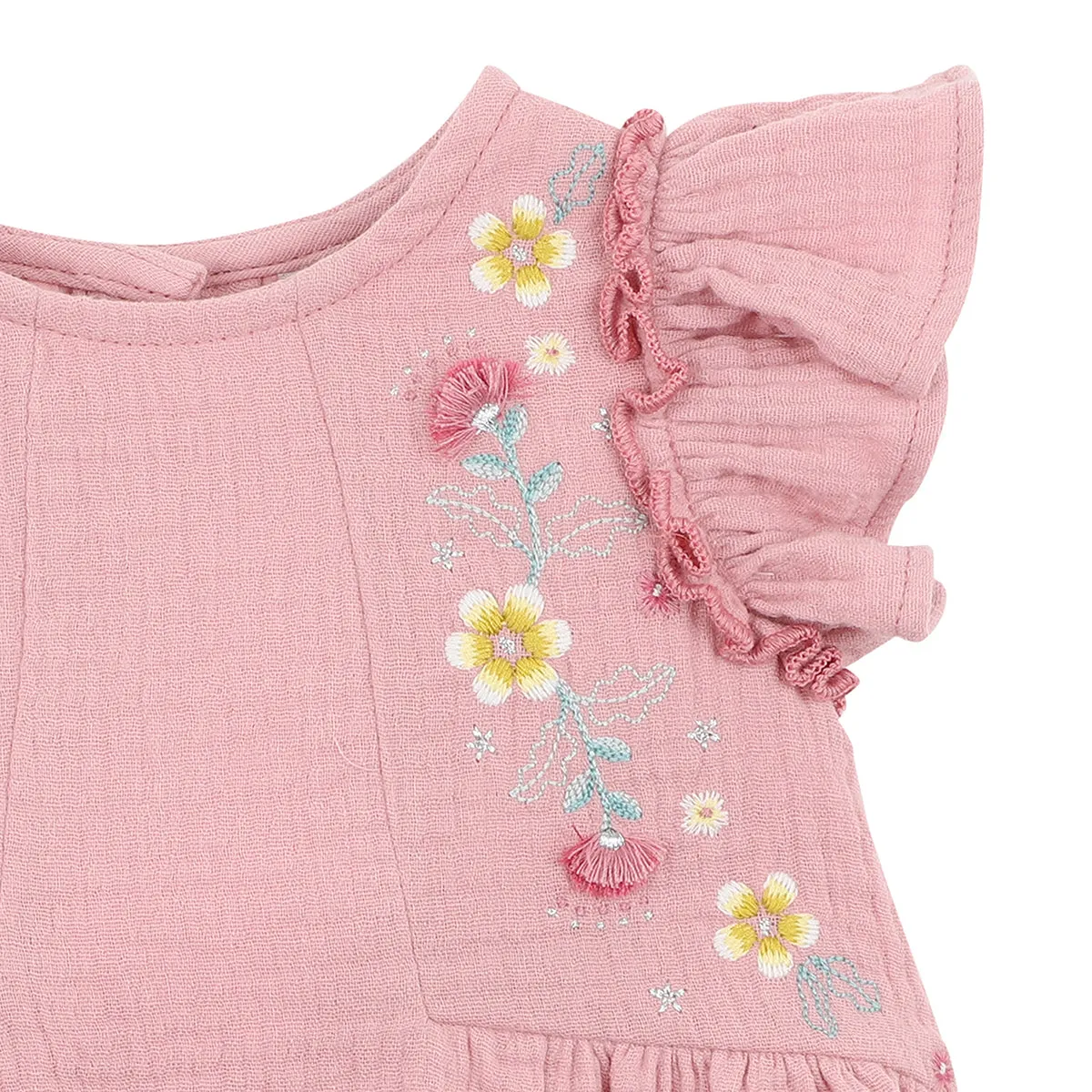 FOX & FINCH AMAZON CRINKLE DRESS