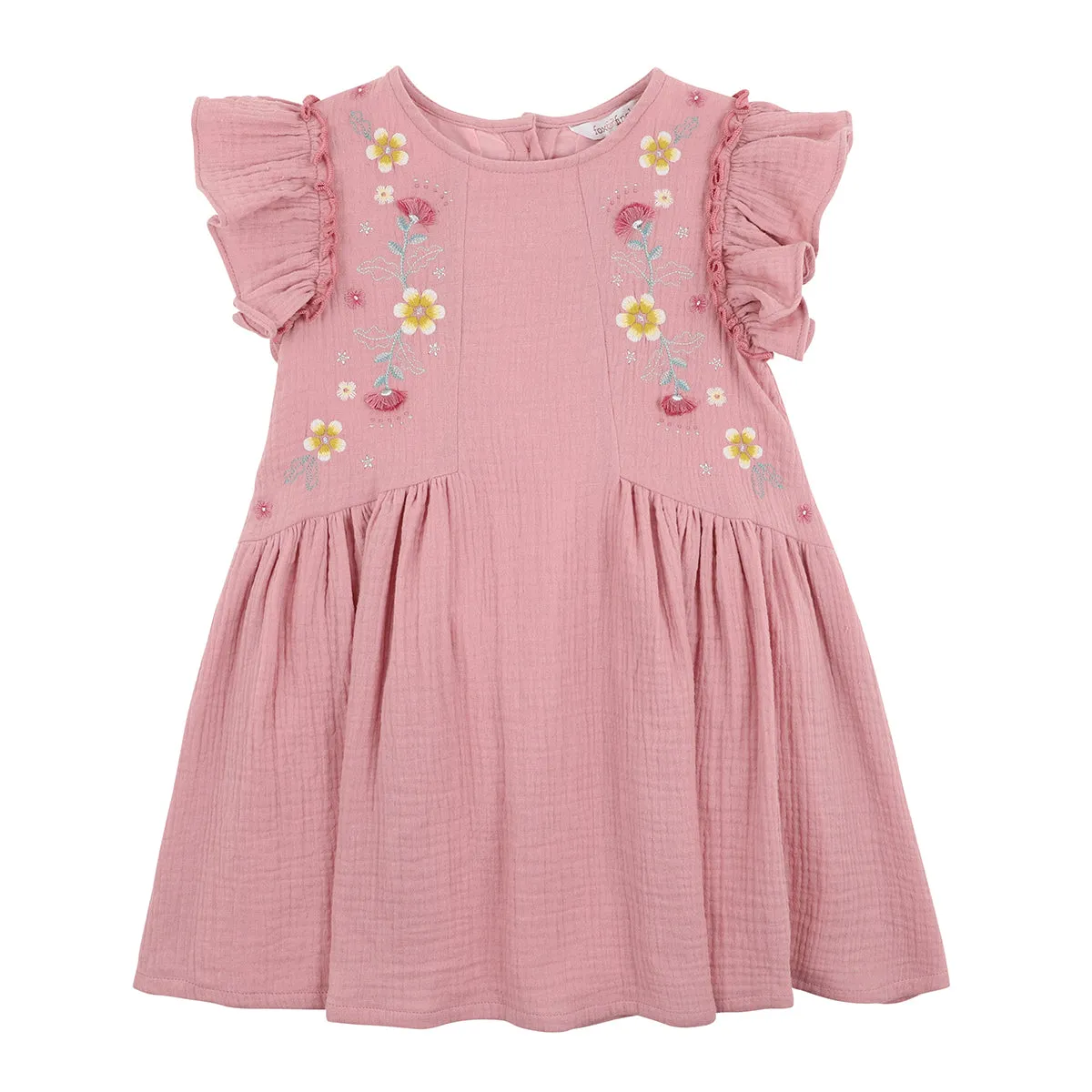 FOX & FINCH AMAZON CRINKLE DRESS
