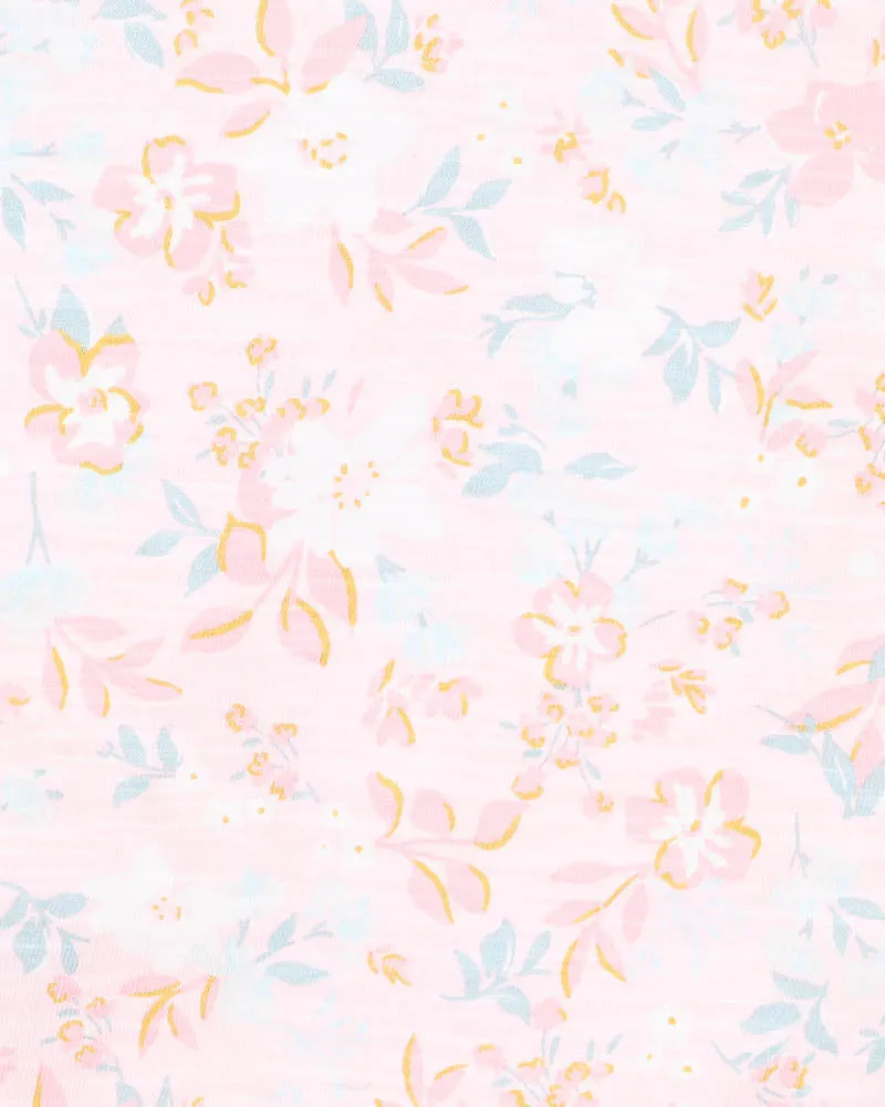 FOX & FINCH CANDY BLOSSOM PRINT FRILL ROMPER