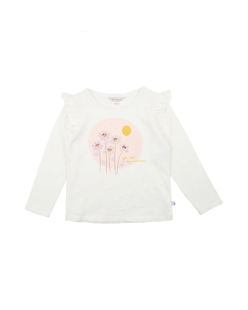FOX & FINCH PAINTERLY LS TEE