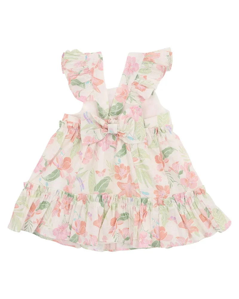 FOX & FINCH PALM COVE PRINT DRESS