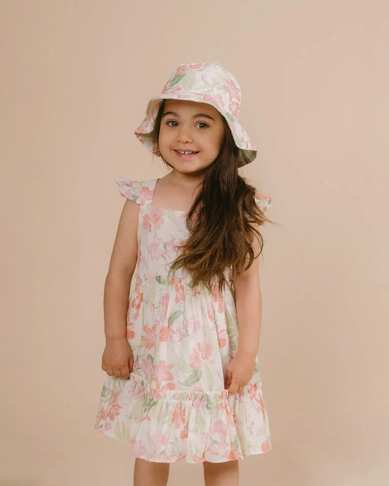 FOX & FINCH PALM COVE PRINT DRESS