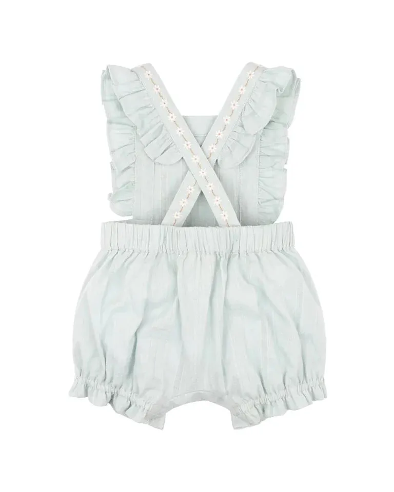 FOX & FINCH SWEET SPOT EMBROIDERED OVERALL