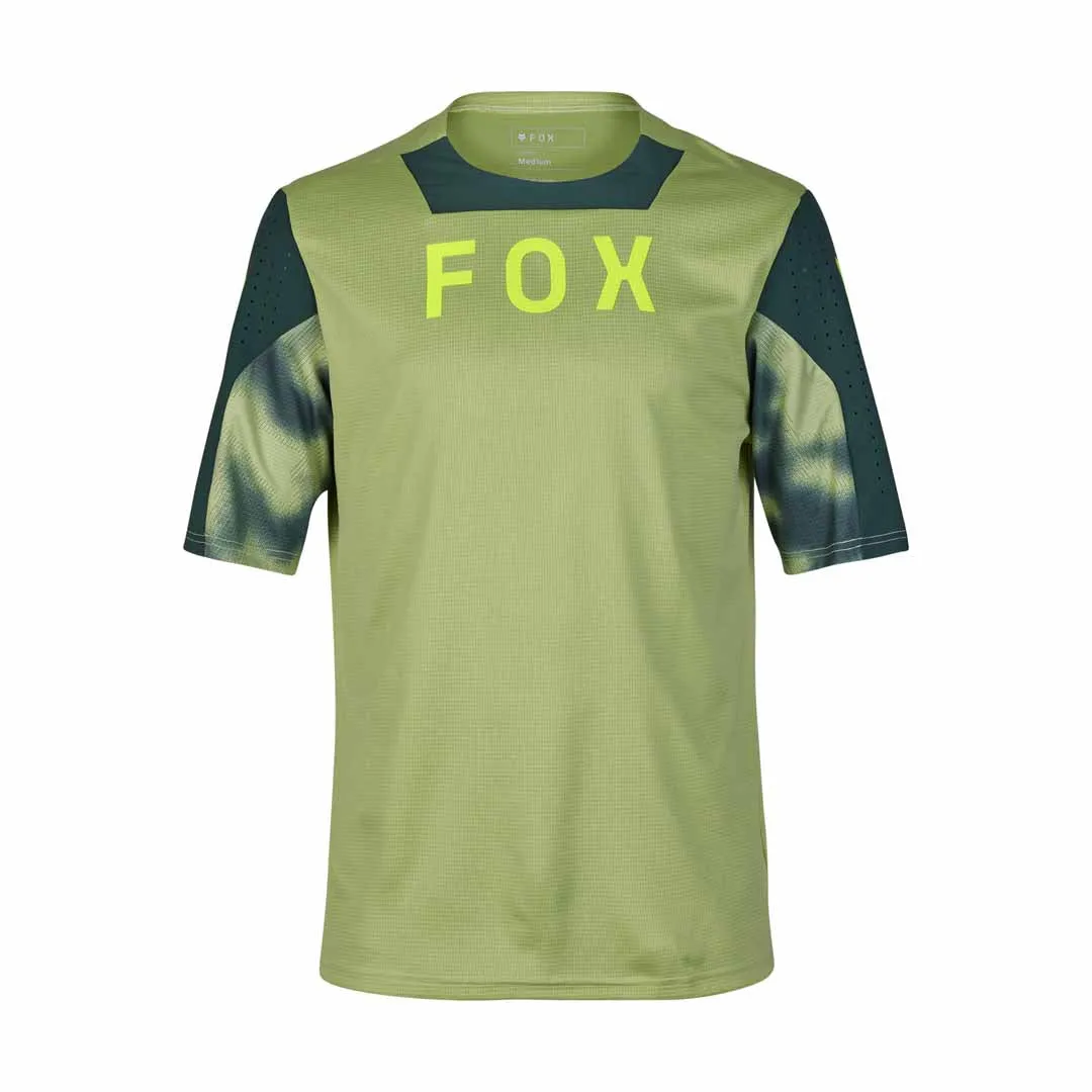 Fox DEFEND SS Jersey Taunt Pale Green