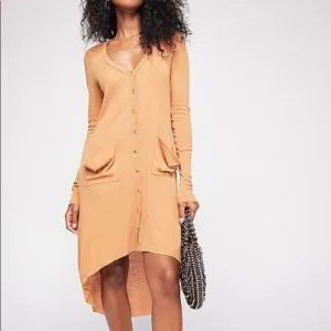 Free People Beach Bonita Ribbed Cardigan