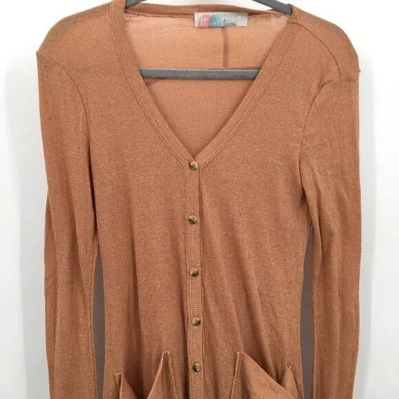 Free People Beach Bonita Ribbed Cardigan