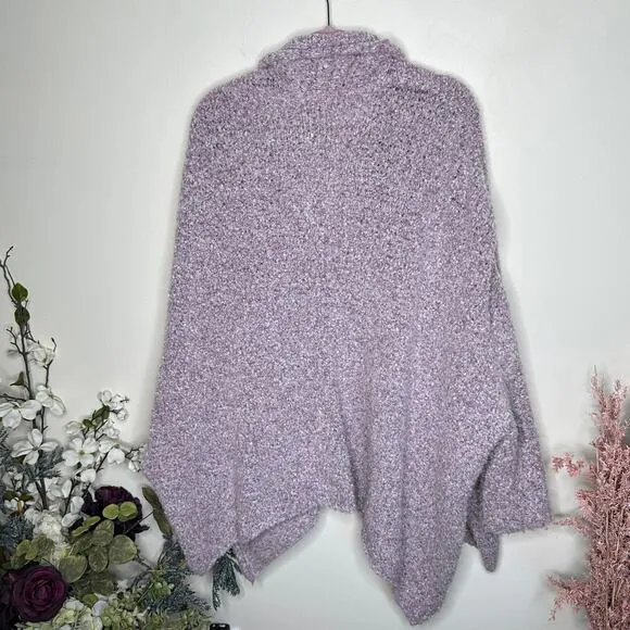 FREE PEOPLE BFF Cardigan Sweater Passion Flower Purple Lilac