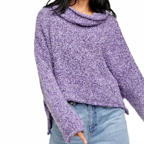 {Free People} Brand New BFF Cowl Neck Sweater