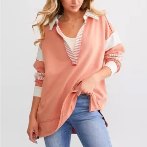 Free People | Clean Prep Oversized Pullover