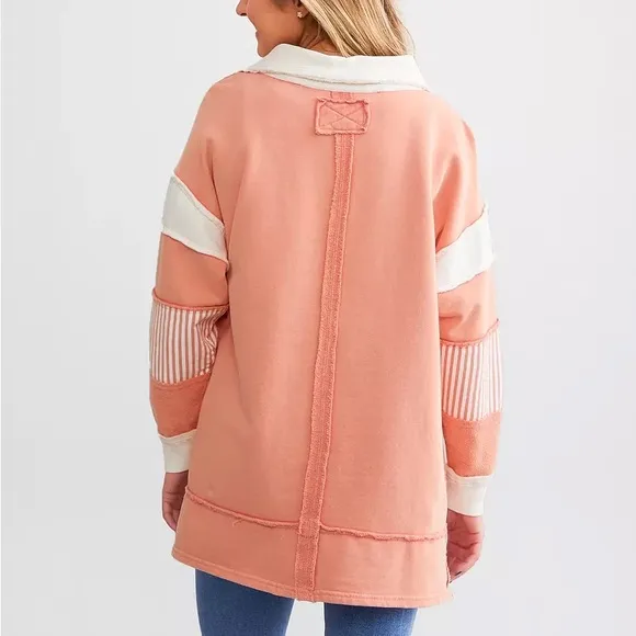 Free People | Clean Prep Oversized Pullover