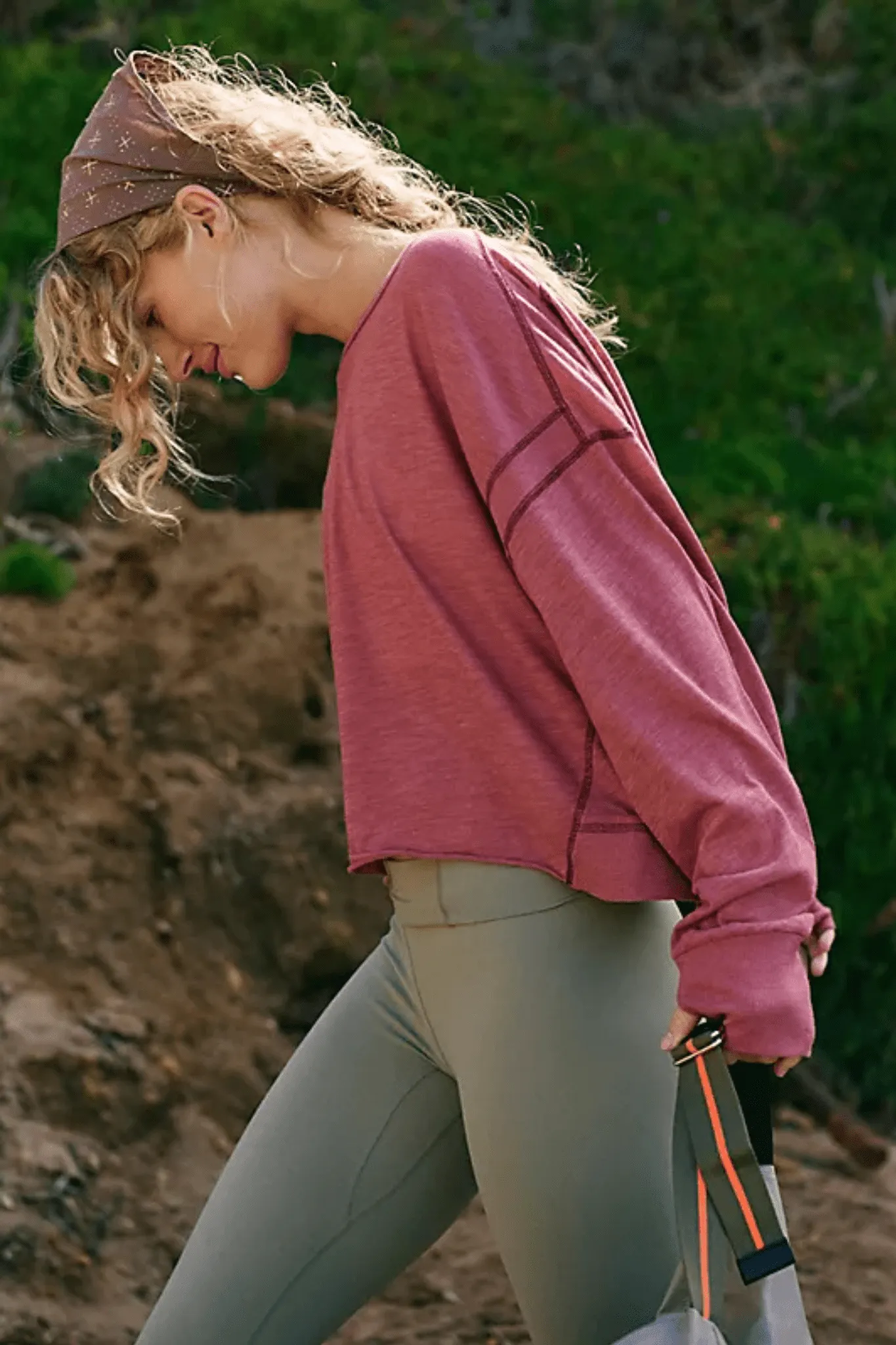 Free People: My Time Layer Tee in Clove