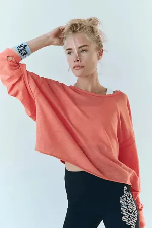 Free People: My Time Layer Tee in Flame