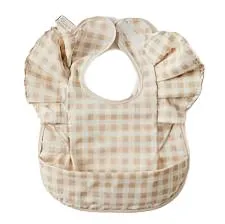 Frilled Bib - 6M  (3 designs)