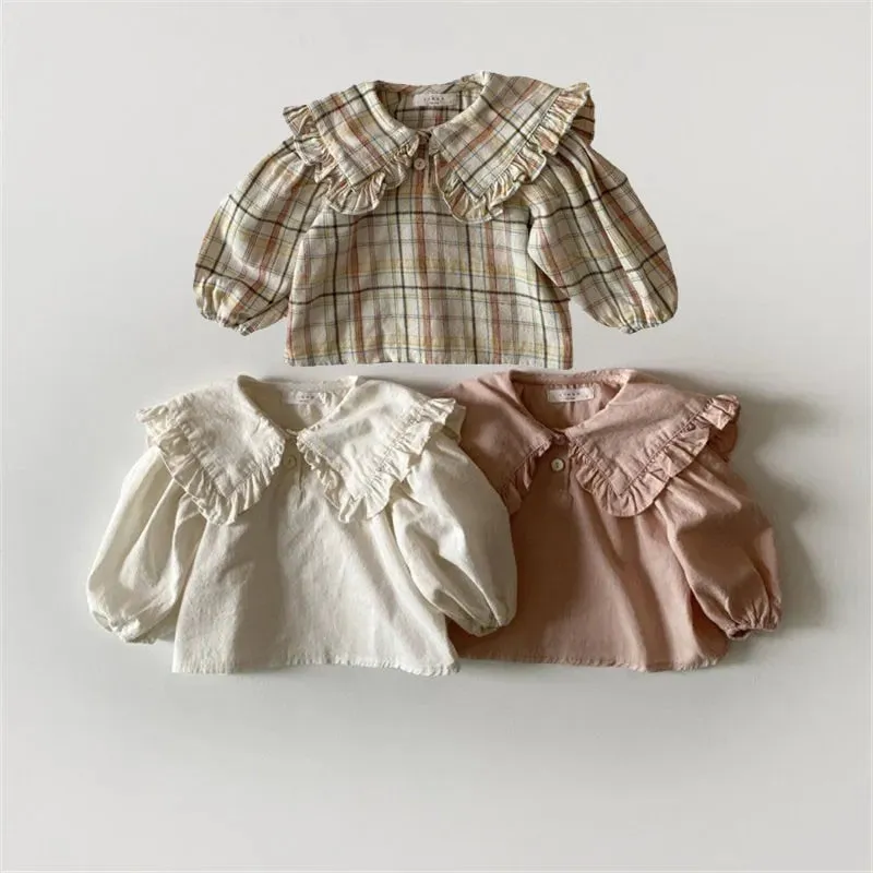 Frilled Collar Blouse