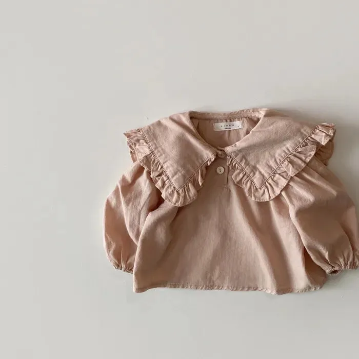Frilled Collar Blouse