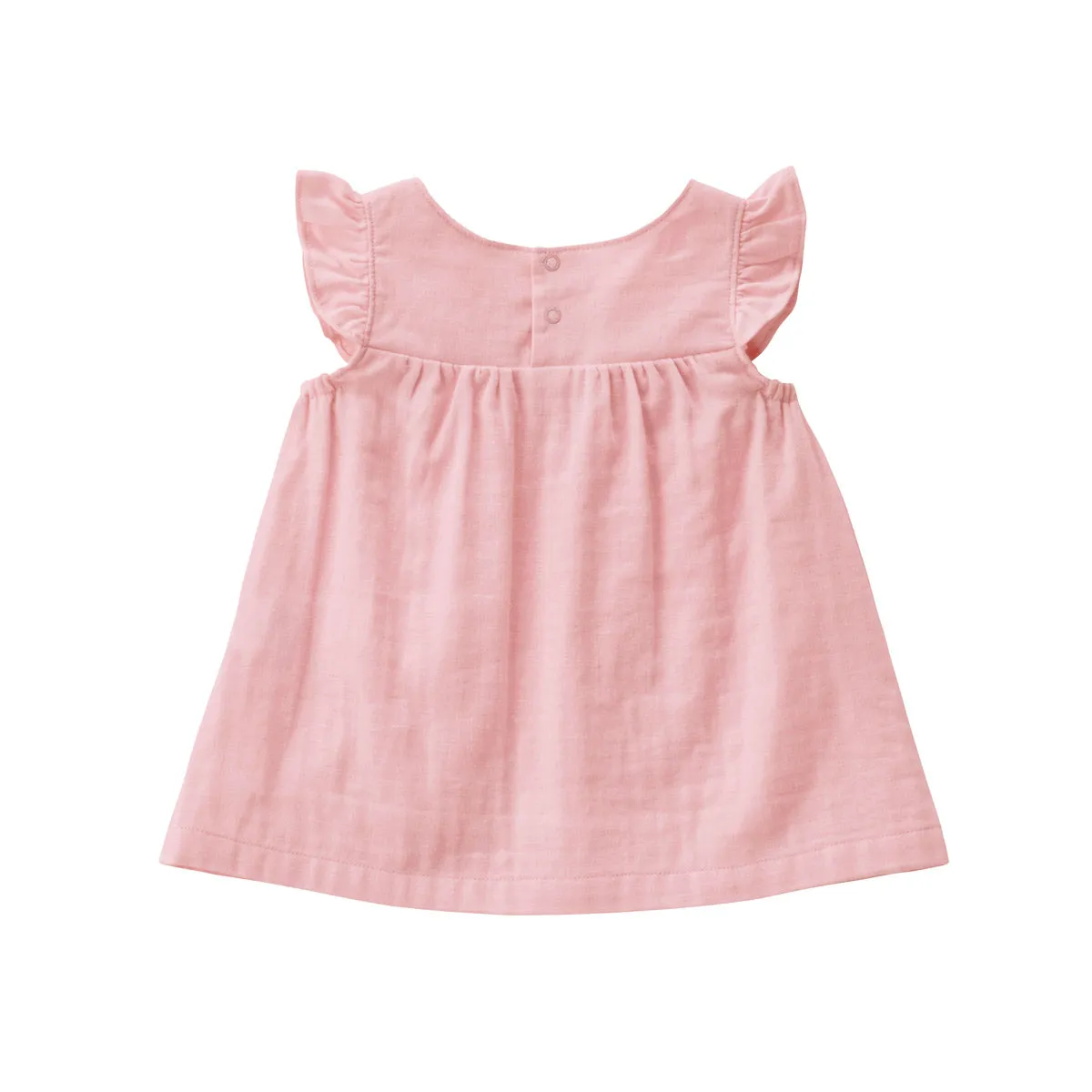 Frilled Gauze Baby Dress