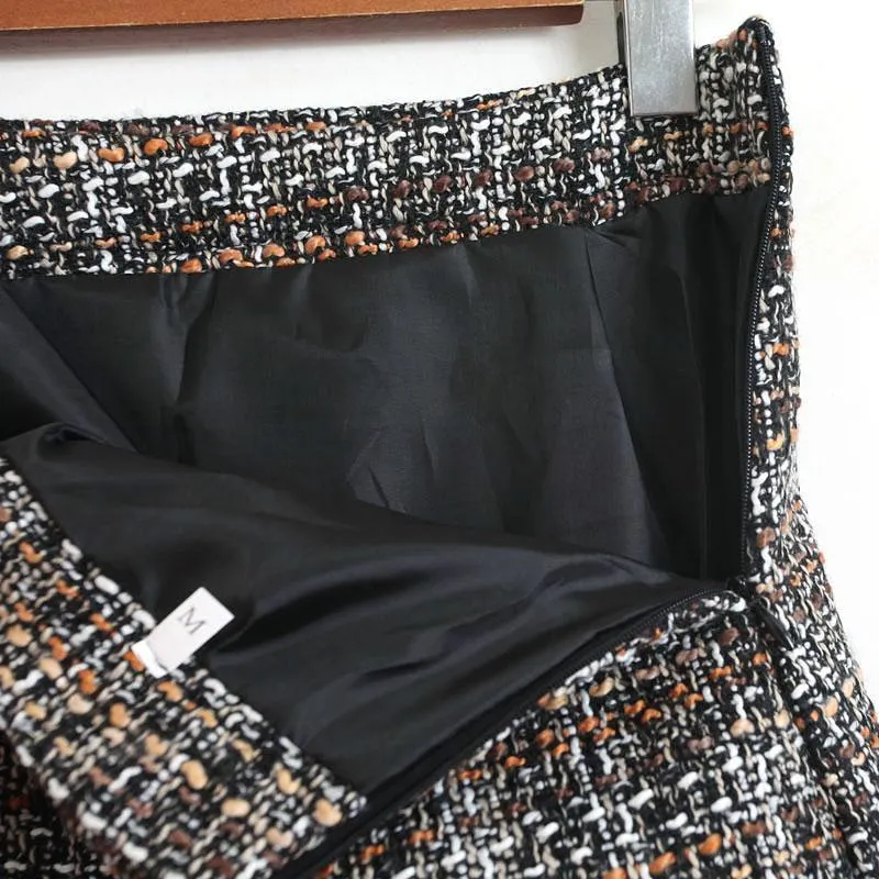 Frilled Hem Mini Skirt
