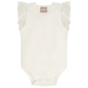 Frilled Shoulder Bodysuit