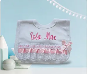 Frilled spanish bib