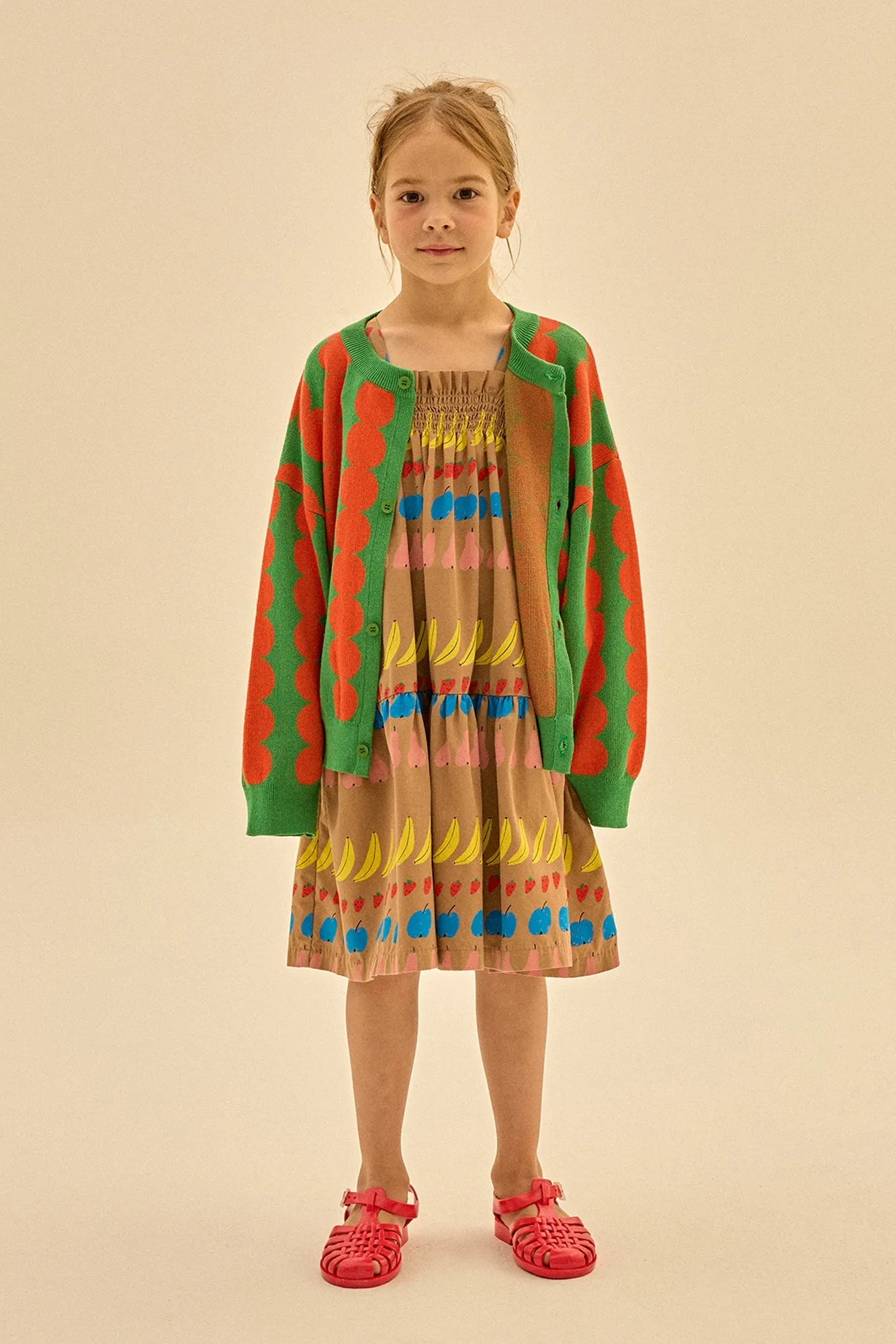 Fruit Smocking Dress by Jelly Mallow