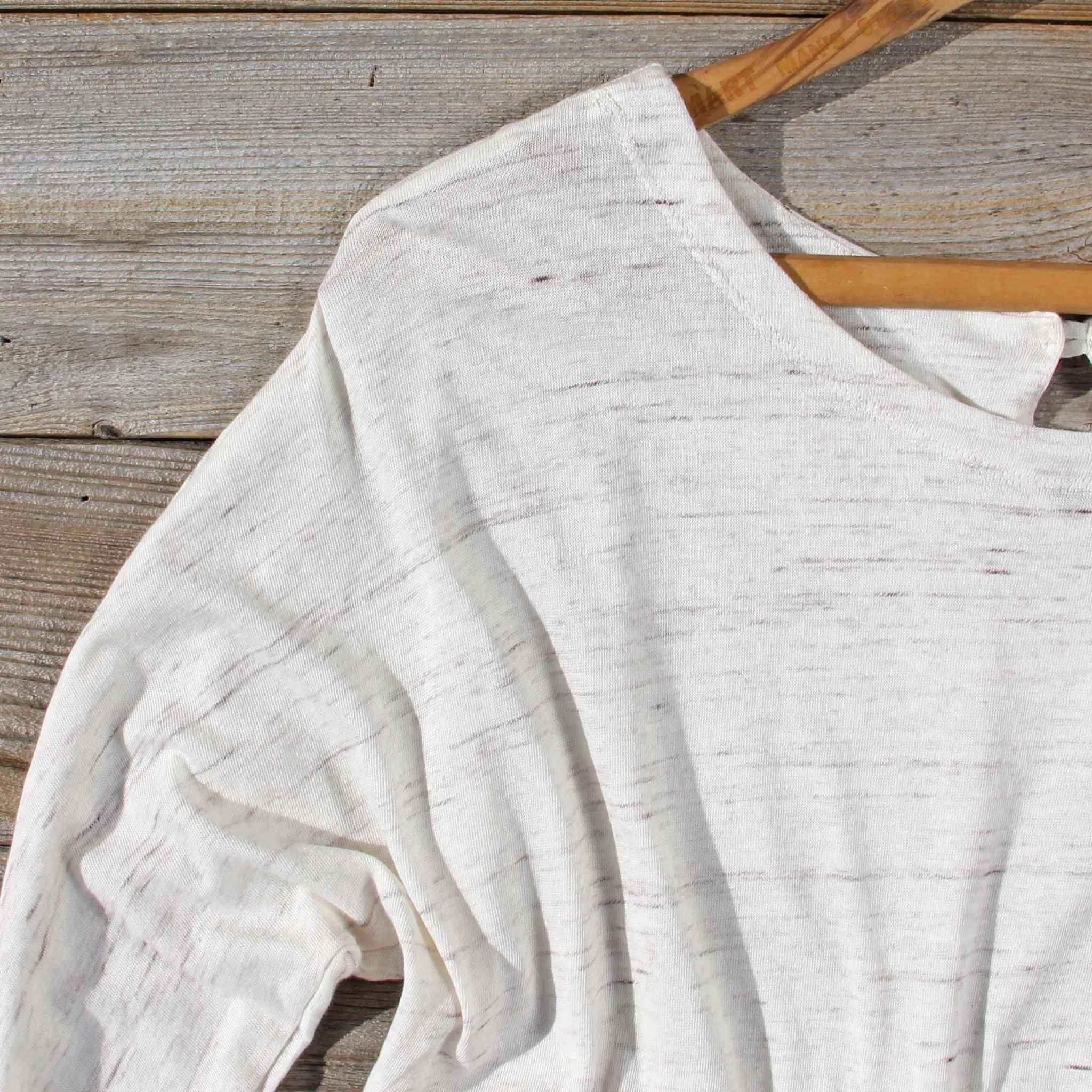 Gentry Lace Tunic in Sand