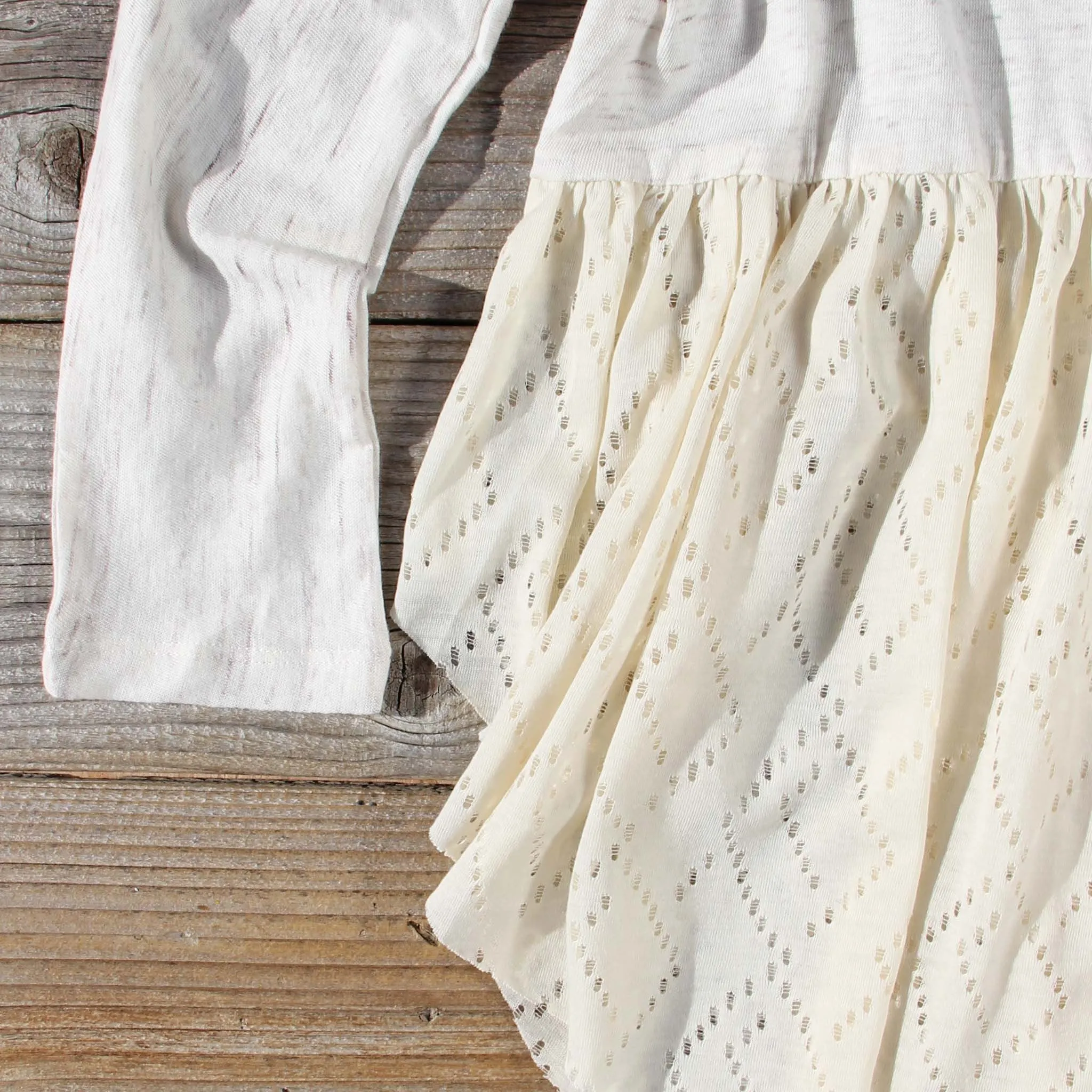 Gentry Lace Tunic in Sand