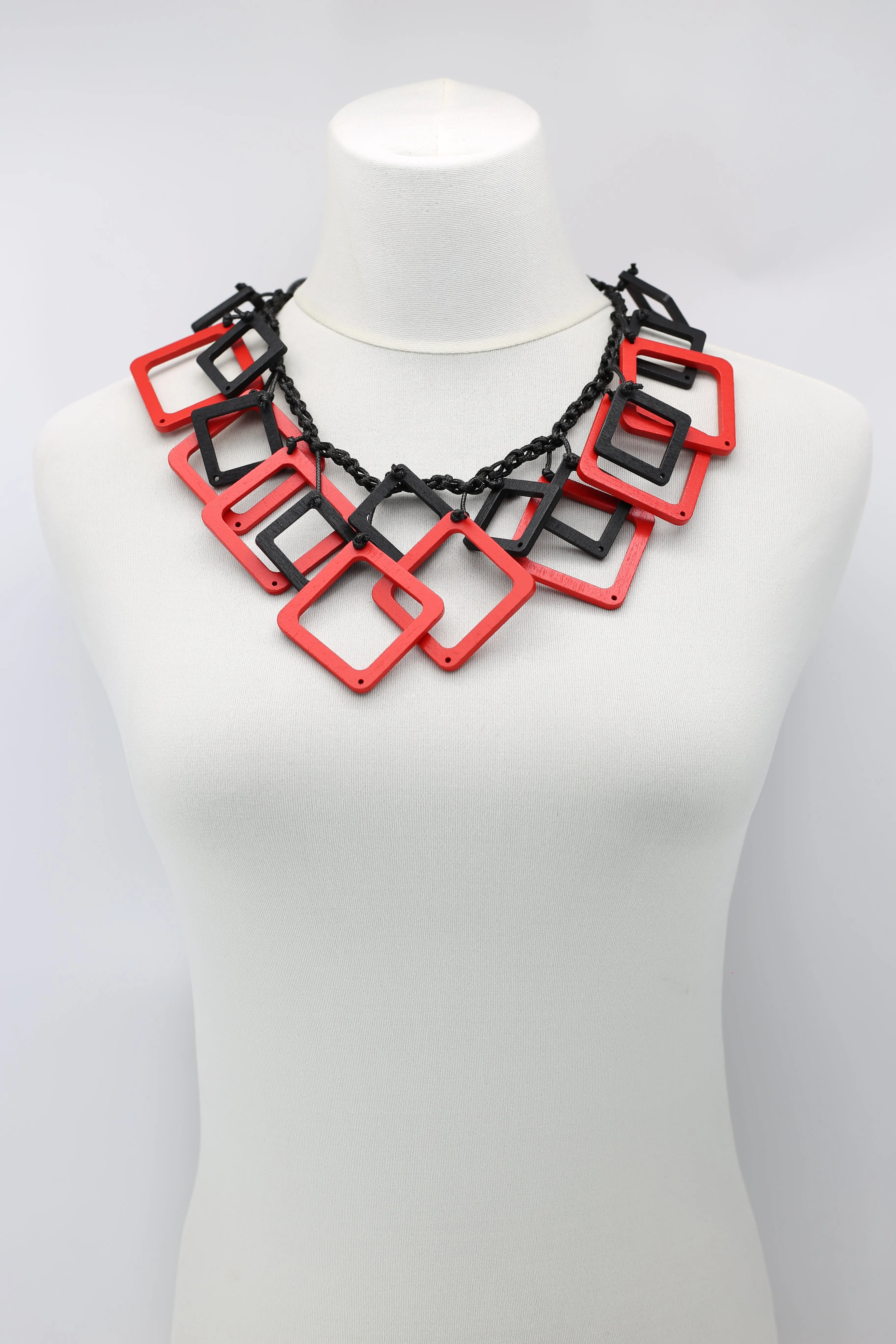 Geometric Necklace - Duo - Short