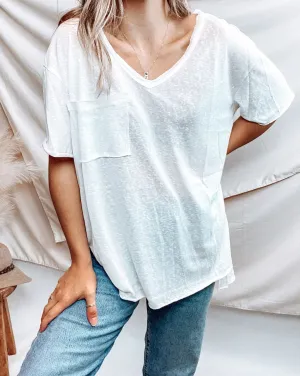 Georgia Relaxed Pocket Tee