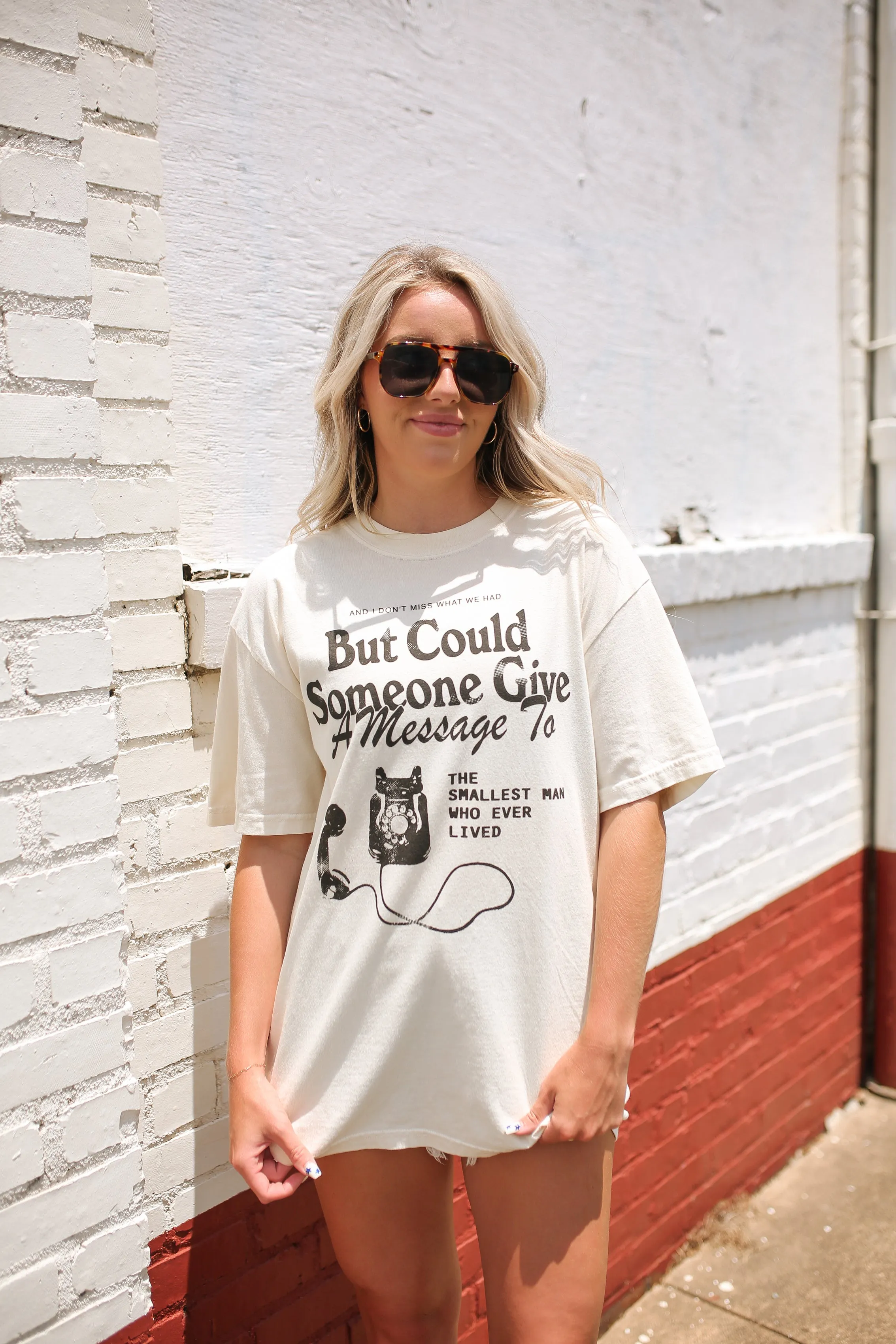 Give A Message Tee