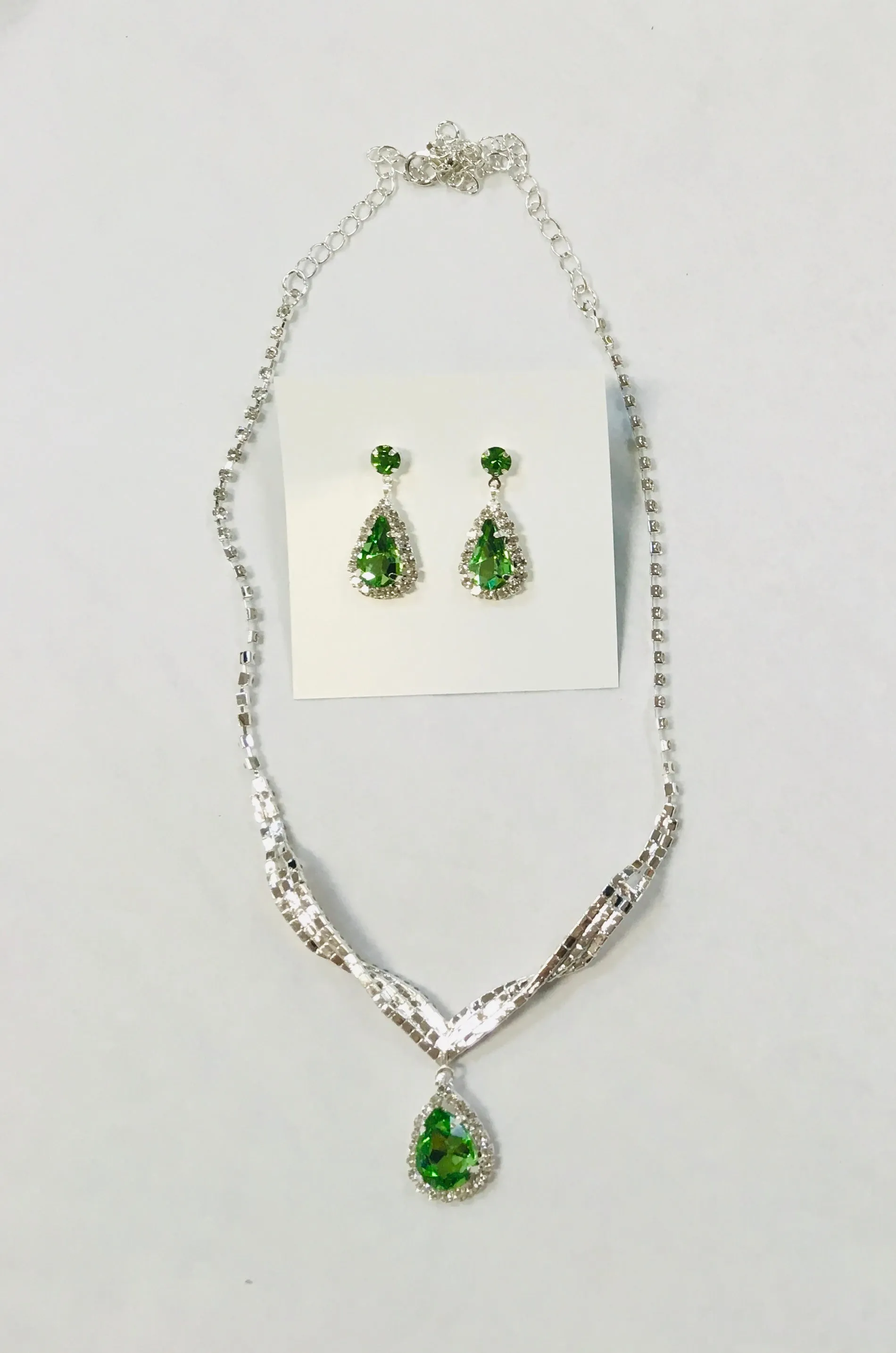 Glam Green Peridot Set