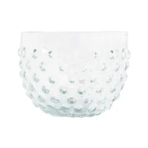 Glass Hobnail Bowl