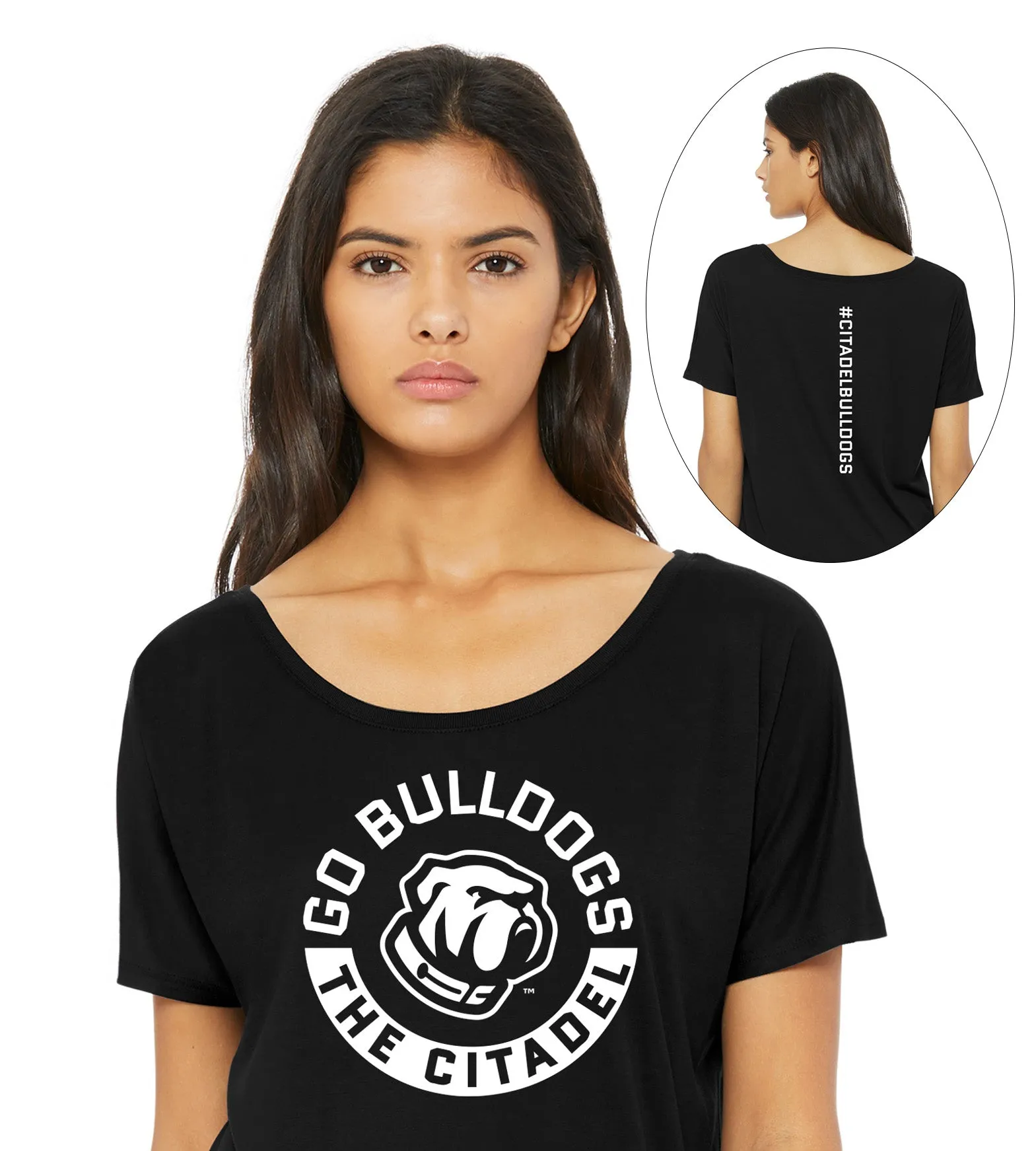 Go Bulldogs Women’s Slouchy Tee