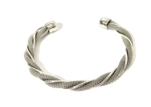 Goddess Cuff - Silver Twisted