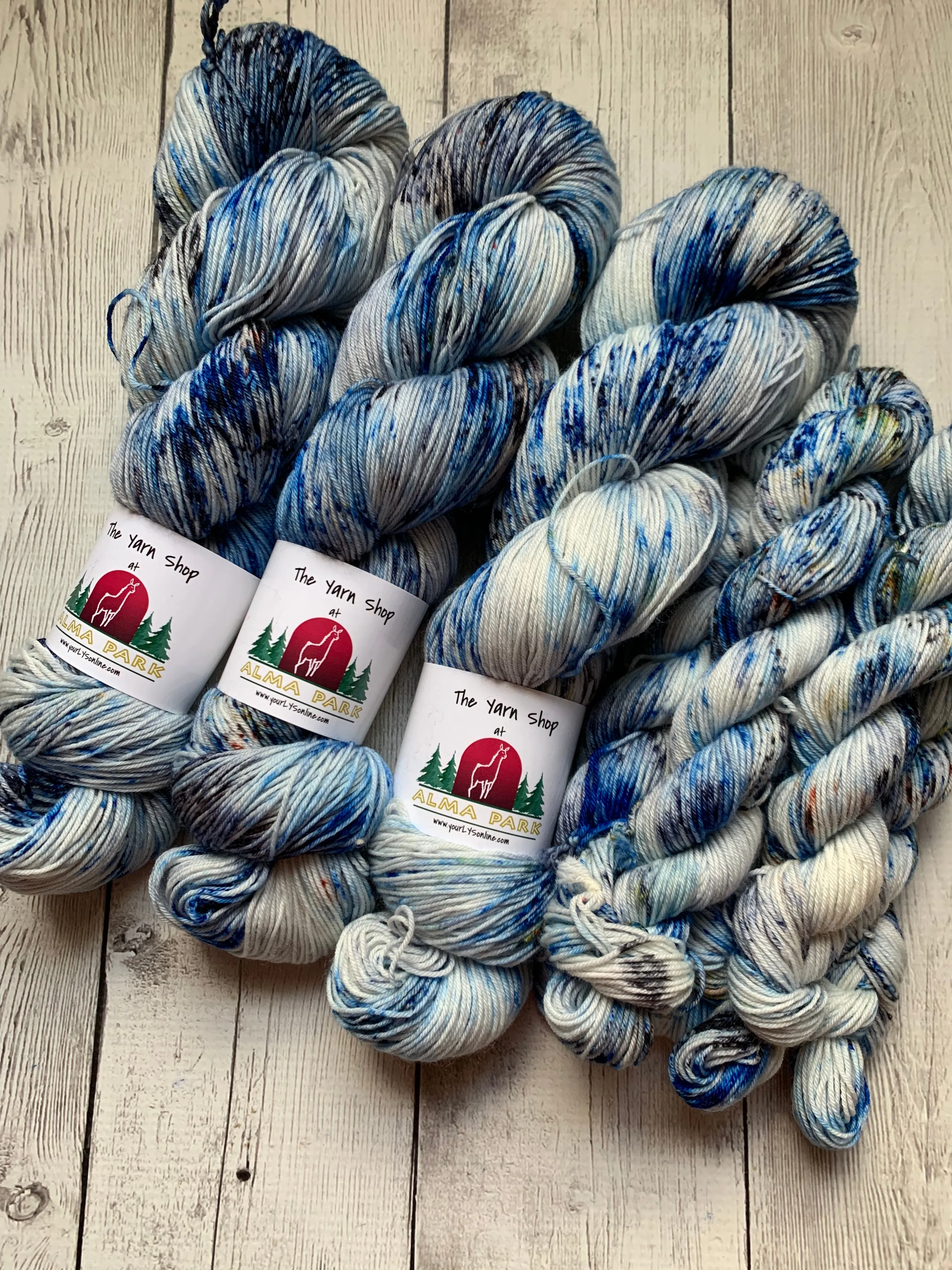 GONE FISHING™ -  Hand Painted/Speckled - Multiple Yarn Weights  -  RTS