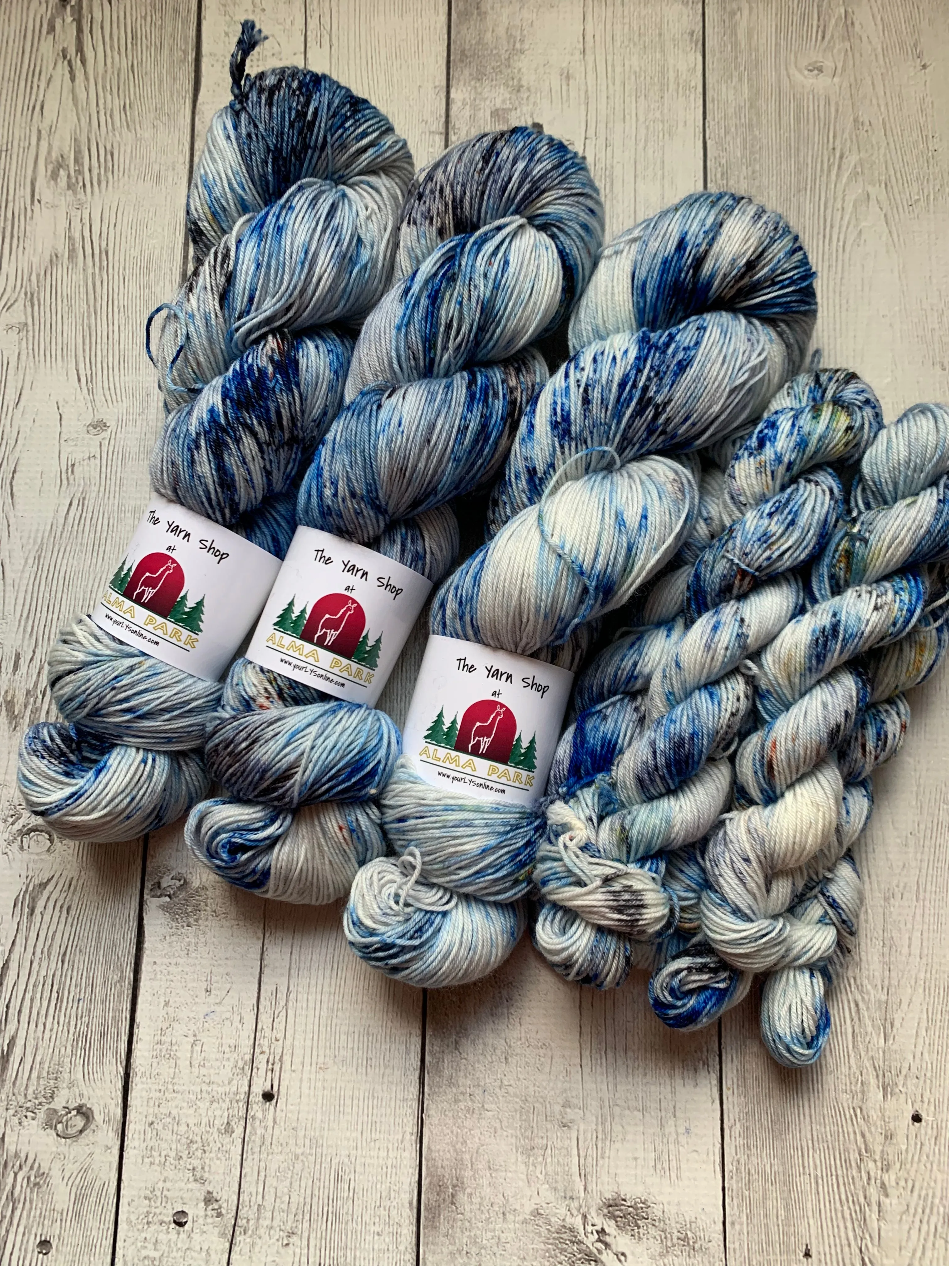 GONE FISHING™ -  Hand Painted/Speckled - Multiple Yarn Weights  -  RTS